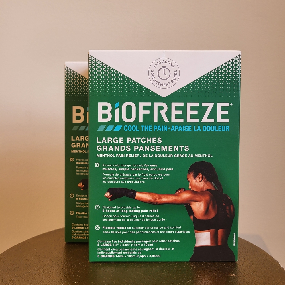 Freeze Menthol Pain Relief Patches - Green